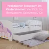 Detská posteľ 80x160 cm s matracom a zásuvkou, ochranou Náhľad obrázku produktu 12