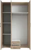 Karl Armoire Chêne Sonoma + miroir Voir les images du produit 8