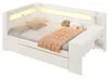 Tagesbett 140x200 cm gepolstert, mit 90x190 cm Ausziehbett, Produktbild-Vorschau 5