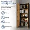 Schrank Mehrzweckschrank Aktenschrank Hochschrank mit 5 Produktbild-Vorschau 2