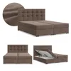 Boxspringbett 160x200 mit 2 Bettkästen, Kontinentales Bett Produktbild-Vorschau 1