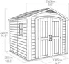 Keter Factor 8x8 Kunststoffgerätehaus 7514 Produktbild-Vorschau 40