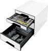 LEITZ Box à tiroirs WOW CUBE, 4 tiroirs, blanc perle/noir Voir les images du produit 11