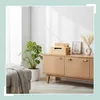 Relaxdays Scatola porta cavi per 2 prese multiple, bambù, L Anteprima dell’immagine prodotto 3