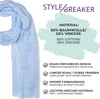 styleBREAKER Damen Schal Leicht & Transparent mit kurzen Produktbild-Vorschau 5