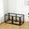 Barriera di sicurezza per cani D06-118BK, pieghevole, pino, Anteprima dell’immagine prodotto 9