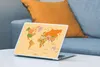 MuchoWow® Laptop Aufkleber Sticker Cover Weltkarte - Produktbild-Vorschau 4