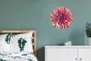 MuchoWow® Rundes Wandbild - Runde Bilder Chrysantheme Produktbild-Vorschau 4
