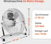 ProfiCare PC-VL 3067 WM, ventilátor ,strieborný 120 W Náhľad obrázku produktu 13