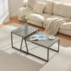 Satztisch 'Hyllestad' 2er Set Schwarz/Betonoptik Produktbild-Vorschau 6