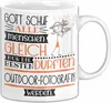 Outdoor-Fotografin Geschenk Becher Tasse Gott Schuf Alle Produktbild-Vorschau 1