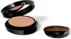 A compact powder foundation and a brush are displayed on a white background. Podgląd zdjęcia produktu