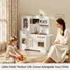 Nowoczesna drewniana kuchnia do zabaw 87 × 31 × 100 cm dla Podgląd zdjęcia produktu 5