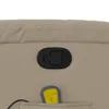 Massagesessel Cappuccino-Braun Kunstleder Produktbild-Vorschau 9