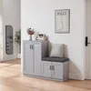 Armoire à chaussures 'Løten' avec banc Étagère à chaussures Voir les images du produit 1