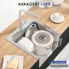 Cecipa Edelstahlspüle 40 x 45 cm Handgefertigt, 304 Produktbild-Vorschau 4