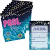 PRICARO Einladungskarten Kindergeburtstag, A6 "Pool Party", Produktbild-Vorschau 1