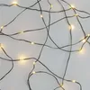 LED vánoční nano řetěz zelený, 15 m, venkovní i vnitřní, teplá bílá, časovač Náhled obrázku produktu