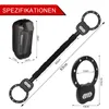 Elektro-Scooter Zahlenschloss 93cm mit 8mm Stahlkette & Produktbild-Vorschau 2