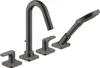 hansgrohe AXOR Citterio M 4-Loch Wannenrandarmatur mit Produktbild-Vorschau 1