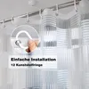 Tenda da doccia lunghezza extra 180x220 cm Impermeabile Anteprima dell’immagine prodotto 5