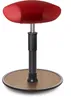 Sitz- Stehhocker Free Regular Triangel skai Kunstleder Rot Produktbild-Vorschau 2