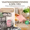 Frühstücksbretter aus Kunststoff, 6er Set, 25x15 cm, rosa Productafbeelding-voorbeeld
