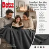 Betz Fleecedecke 130x170 cm 180g/m² – weiche Wohndecke & Produktbild-Vorschau 9