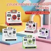 ZELURXX Kindercamera met directe afdruk, dubbele camera, Productafbeelding-voorbeeld 2