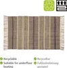WENKO Badematte Sambu, Aus 100 % Jute, Grau Produktbild-Vorschau 3