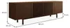 Lowboard LINN, 180 cm aus Massivholz, Nussbaum Finish - TV Produktbild-Vorschau 6