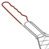 Fischgrillklammer 4er Set, Edelstahl, Silber, 58x13x3 cm, Produktbild-Vorschau 7