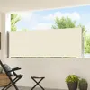 vidaXL Ausziehbare Seitenmarkise 100×500 cm Creme Produktbild-Vorschau 3