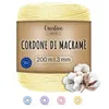 Creative Deco Cotone per Uncinetto 1 Gomitolo 200m Giallo Anteprima dell’immagine prodotto 1