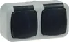 Presa doppia ChiliTec a prova di umidità, IP44 250V AC / Anteprima dell’immagine prodotto 2