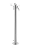 Wasserzapfsäule Garten rund Edelstahl 93 cm mit Produktbild-Vorschau 4