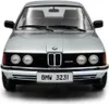 Front view of a silver BMW 323I E21 1980 model car. Anteprima dell’immagine prodotto