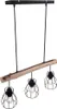 Hängeleuchte, Käfig Design, Holz, L 60 cm Produktbild-Vorschau 18