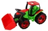 Lena GIGA TRUCKS Traktor mit Frontlader und Anhänger, Produktbild-Vorschau 7