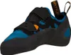 Kletterschuh Tarantula von La Sportiva in Blau und Schwarz mit Klettverschluss. Produktbild-Vorschau