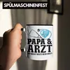 Trendation - Papa und Arzt Tasse Geschenkidee Vater für Produktbild-Vorschau 4