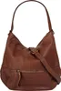 Italienischer Damen Shopper cognac 30x35x14 cm mit Produktbild-Vorschau 1