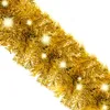 vidaXL Weihnachtsgirlande mit LED 5 m Golden -  Produktbild-Vorschau 6