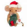 Teddy Hermann Kuscheltier Weihnachtsmaus mit Mistelblatt 11 Produktbild-Vorschau 1