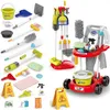 WOOPIE XXL-Putzset 3-in-1-Wagen, 29-teilig, rot Produktbild-Vorschau 10