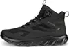 A studio shot of a black hiking boot. Produktbild-Vorschau