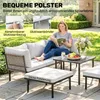 Outsunny Lounge Gartenmöbel Set 5-6 Personen Gartenlounge Produktbild-Vorschau 5