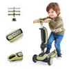 Kinderkraft, Halley, 2 w 1, Step/Loopfiets, Grassland Green Podgląd zdjęcia produktu 3