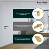 KOTARBAU® Maniglia per porta 72 mm sinistra destra WC Set Anteprima dell’immagine prodotto 3