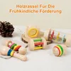 Baby Geschenk Junge Mädchen,Holz Sensorik Baby Produktbild-Vorschau 6